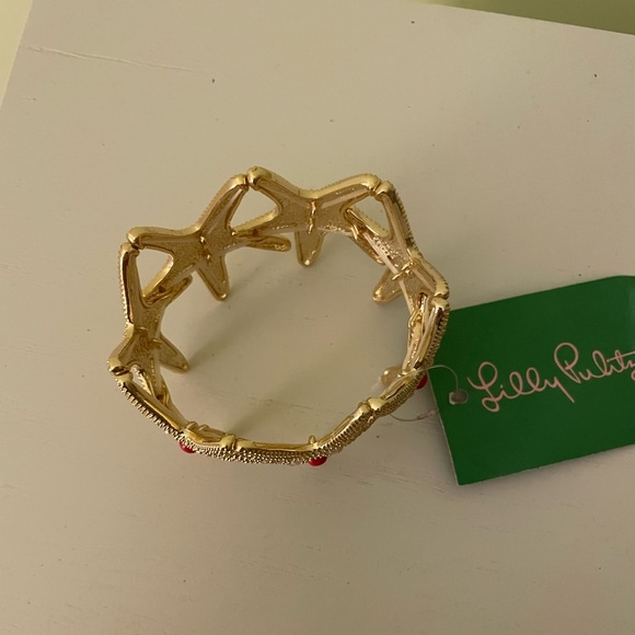 NWT Lilly Pulitzer Starfish Cuff Bracelet ⭐️ - Picture 9 of 9